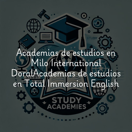 Academias de estudios en