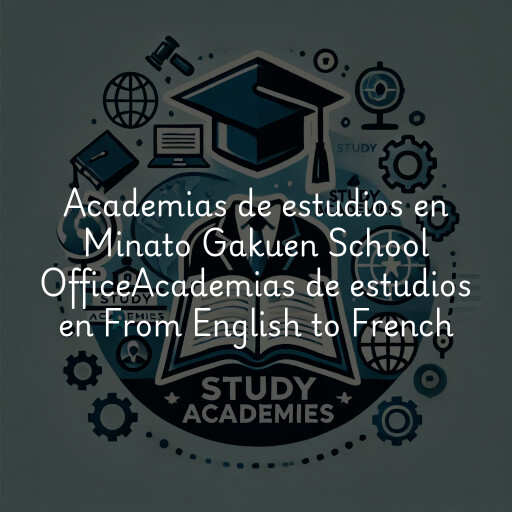 Academias de estudios en