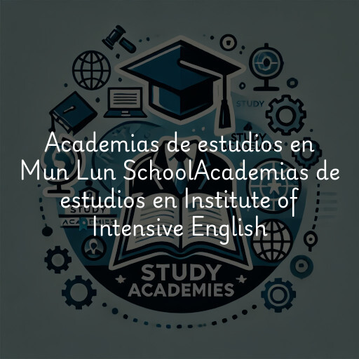 Academias de estudios en