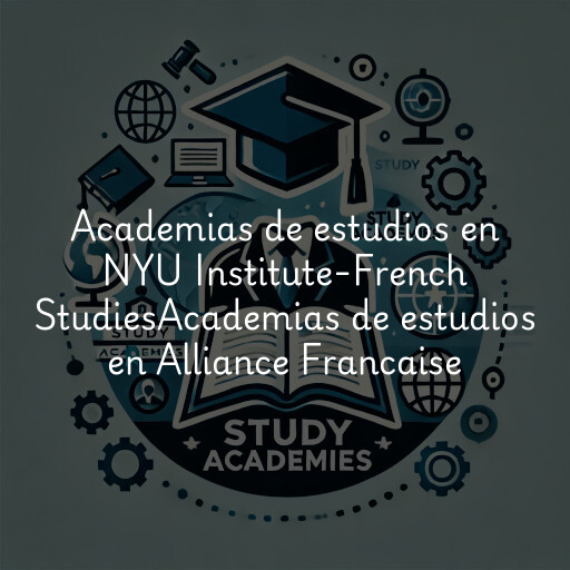 Academias de estudios en