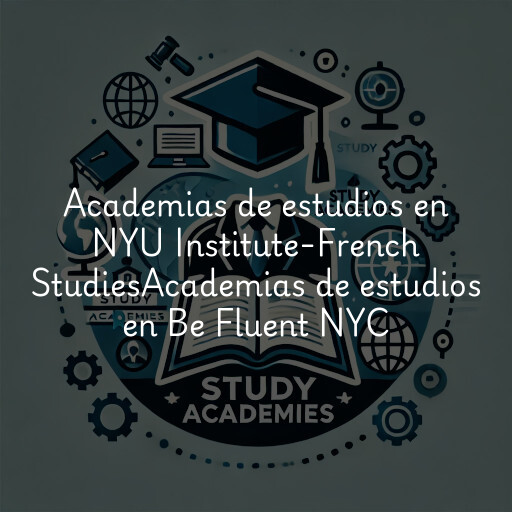 Academias de estudios en