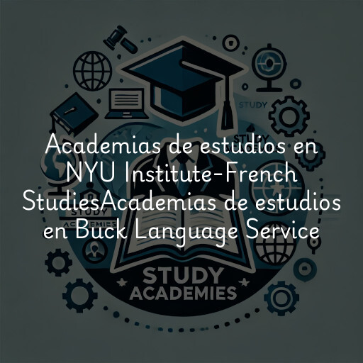Academias de estudios en