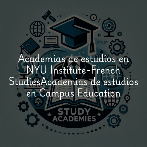 Academias de estudios en