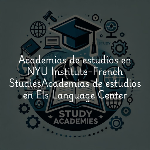 Academias de estudios en