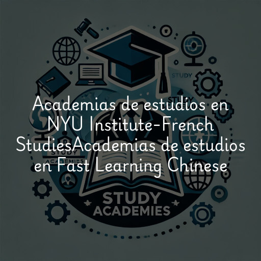 Academias de estudios en
