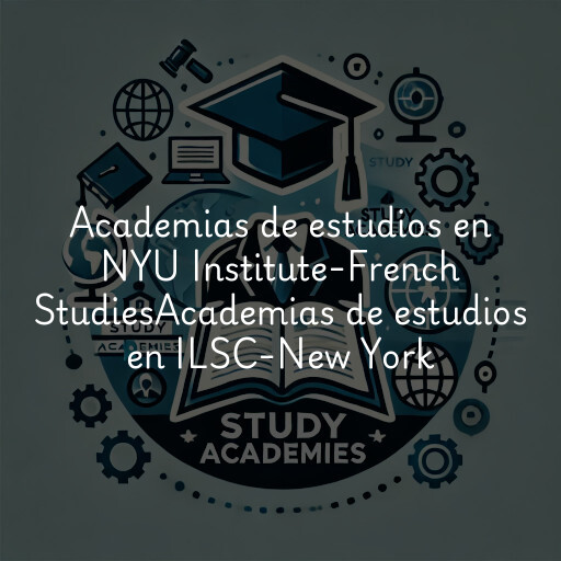Academias de estudios en