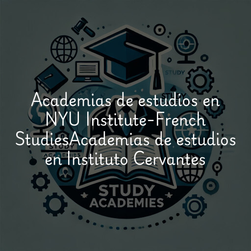 Academias de estudios en