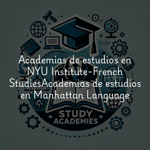 Academias de estudios en