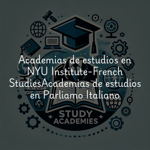 Academias de estudios en