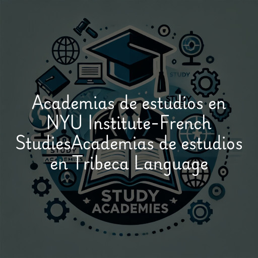 Academias de estudios en