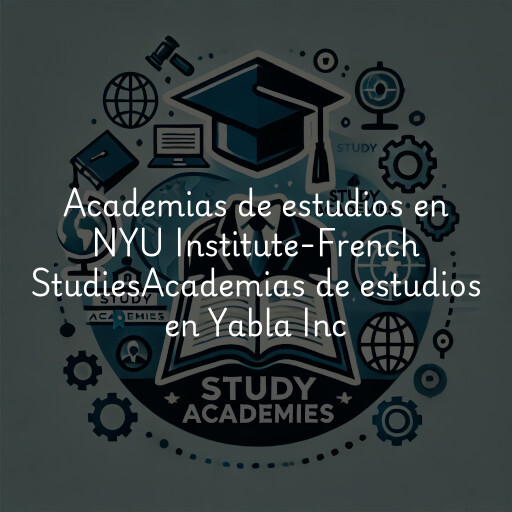 Academias de estudios en