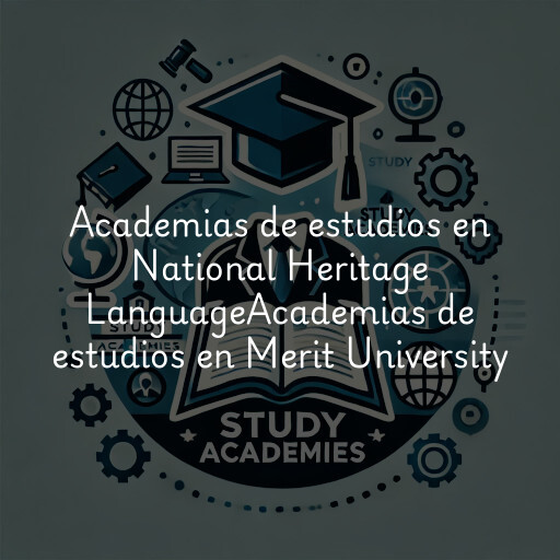 Academias de estudios en