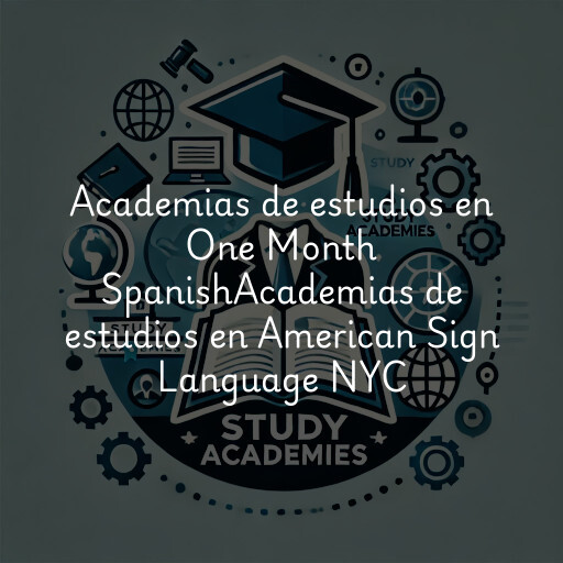 Academias de estudios en