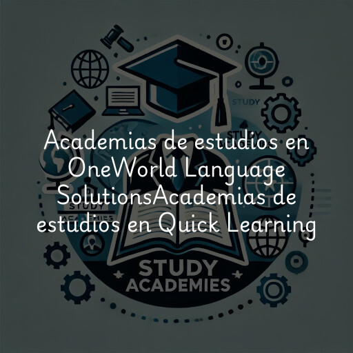 Academias de estudios en