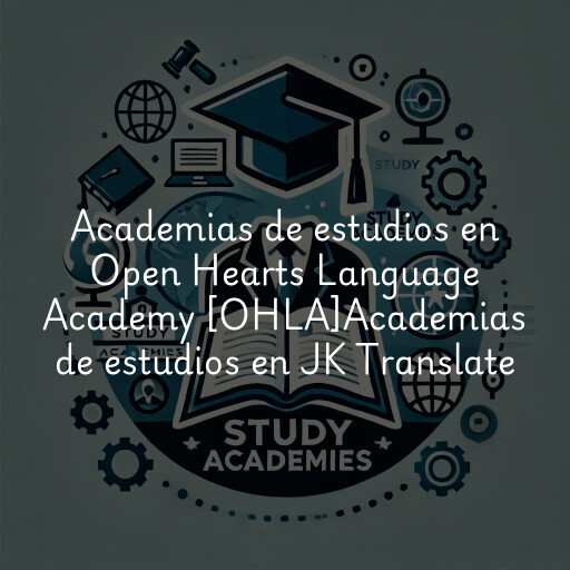 Academias de estudios en