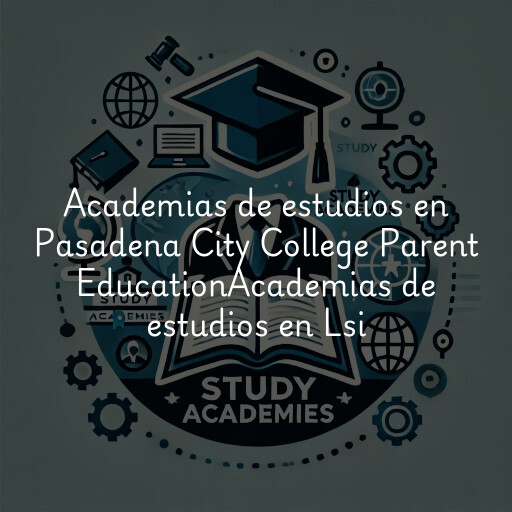 Academias de estudios en