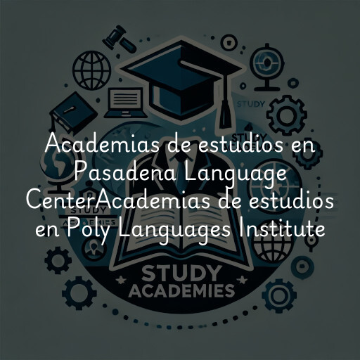 Academias de estudios en
