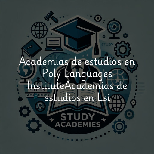 Academias de estudios en