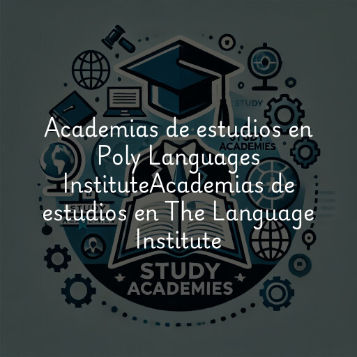 Academias de estudios en