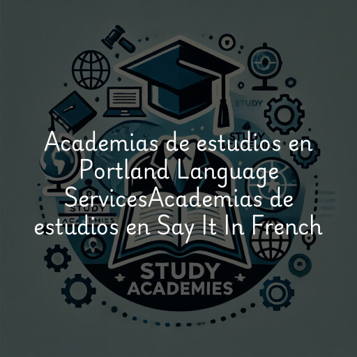 Academias de estudios en