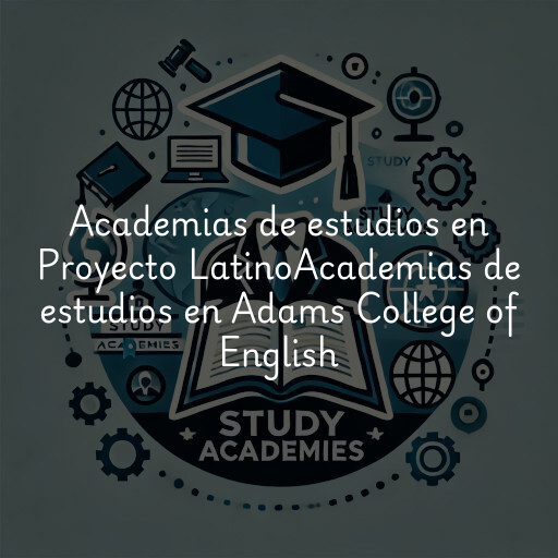 Academias de estudios en