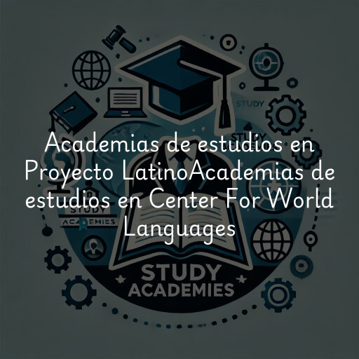 Academias de estudios en