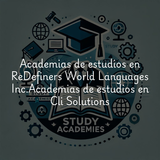Academias de estudios en