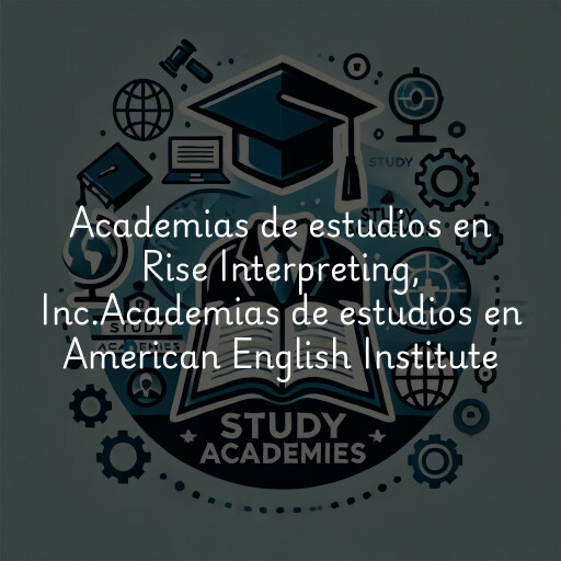 Academias de estudios en