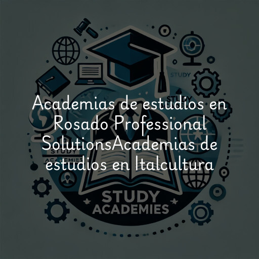 Academias de estudios en