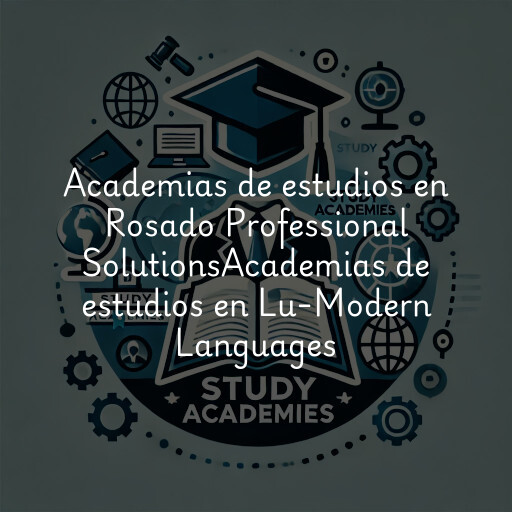 Academias de estudios en