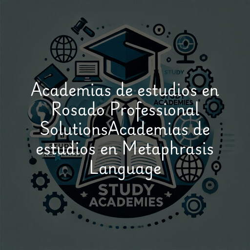 Academias de estudios en