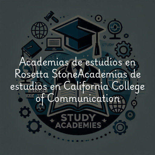 Academias de estudios en
