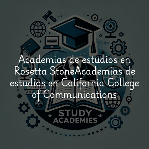 Academias de estudios en