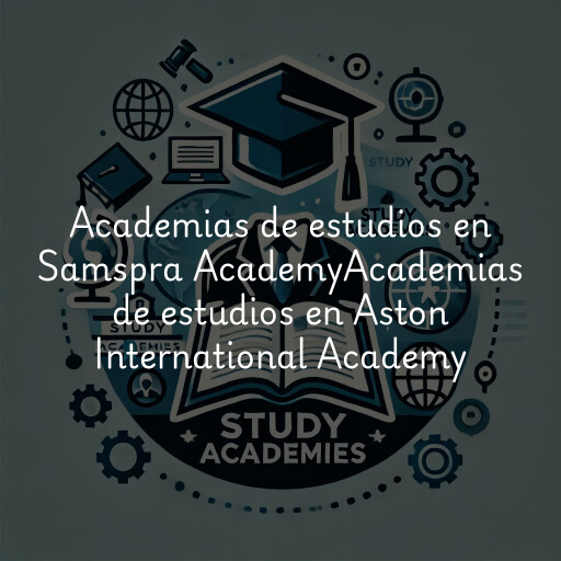 Academias de estudios en