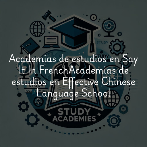 Academias de estudios en