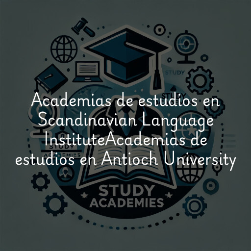 Academias de estudios en