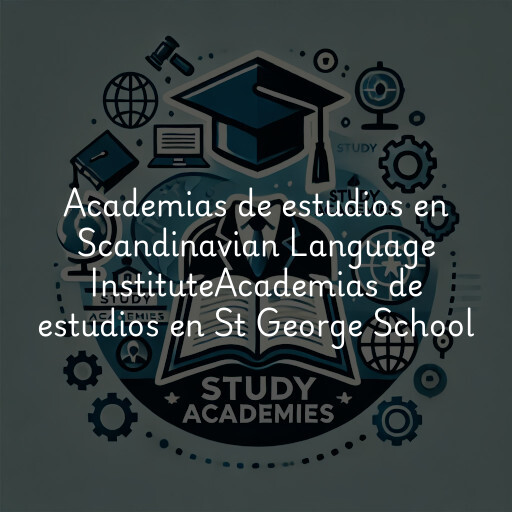 Academias de estudios en