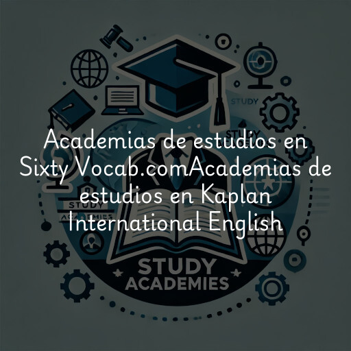 Academias de estudios en