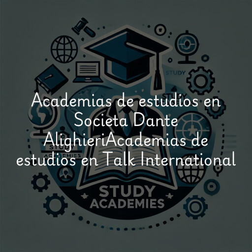 Academias de estudios en