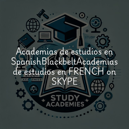Academias de estudios en
