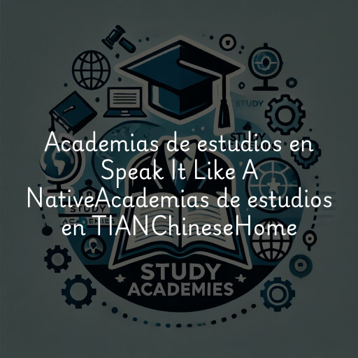 Academias de estudios en