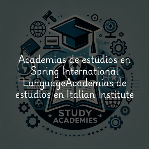 Academias de estudios en
