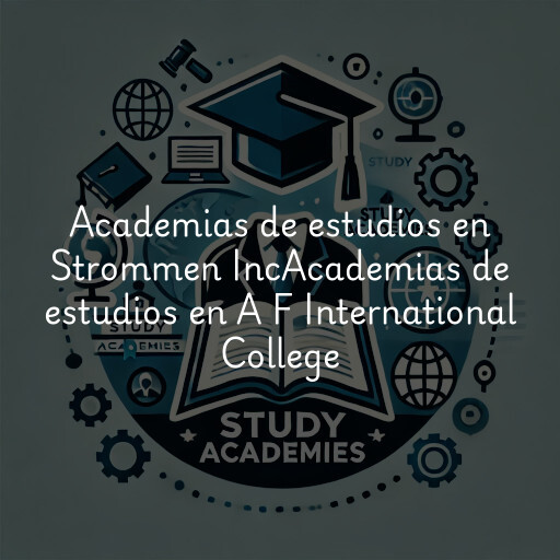 Academias de estudios en