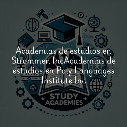Academias de estudios en