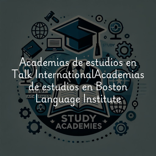 Academias de estudios en