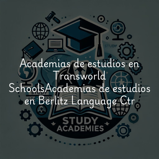Academias de estudios en