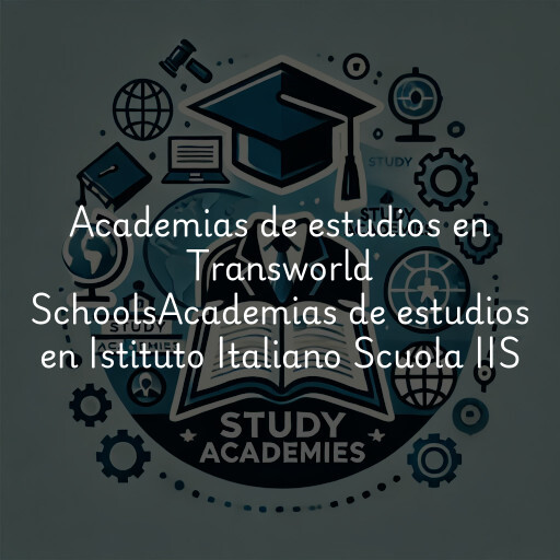 Academias de estudios en