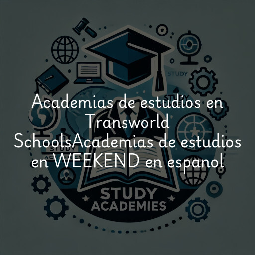 Academias de estudios en