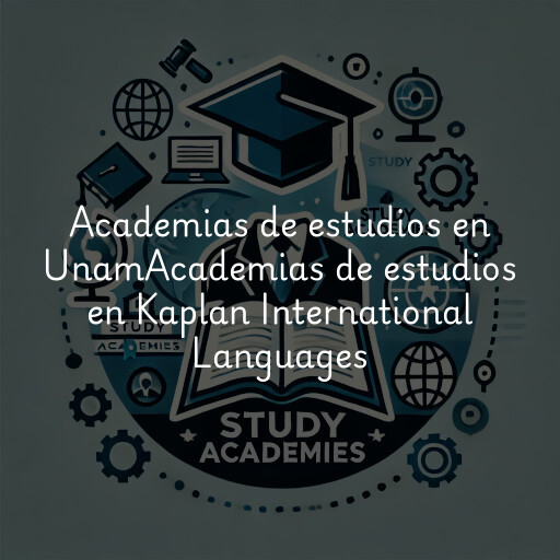 Academias de estudios en