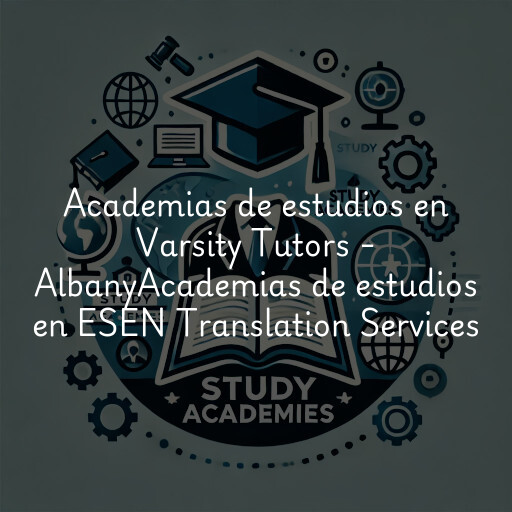 Academias de estudios en